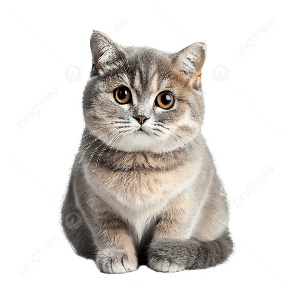 pngtree isolated cat on white background png image 9158356